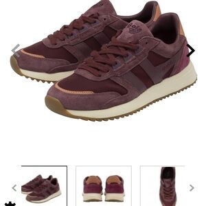 Maroon. Worn once. In excellent condition.